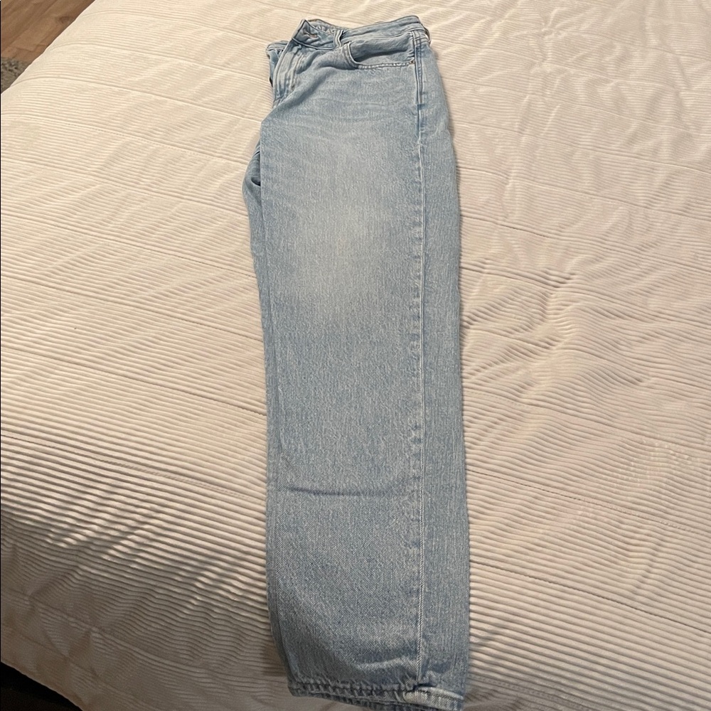 American Eagle High Rise Mom Jean Size 10 Extra Long Tall